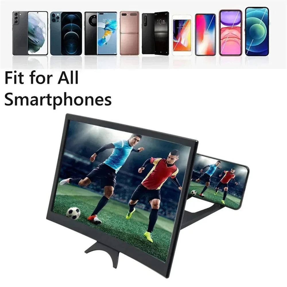 12-Inch Curved HD Phone Screen Magnifier